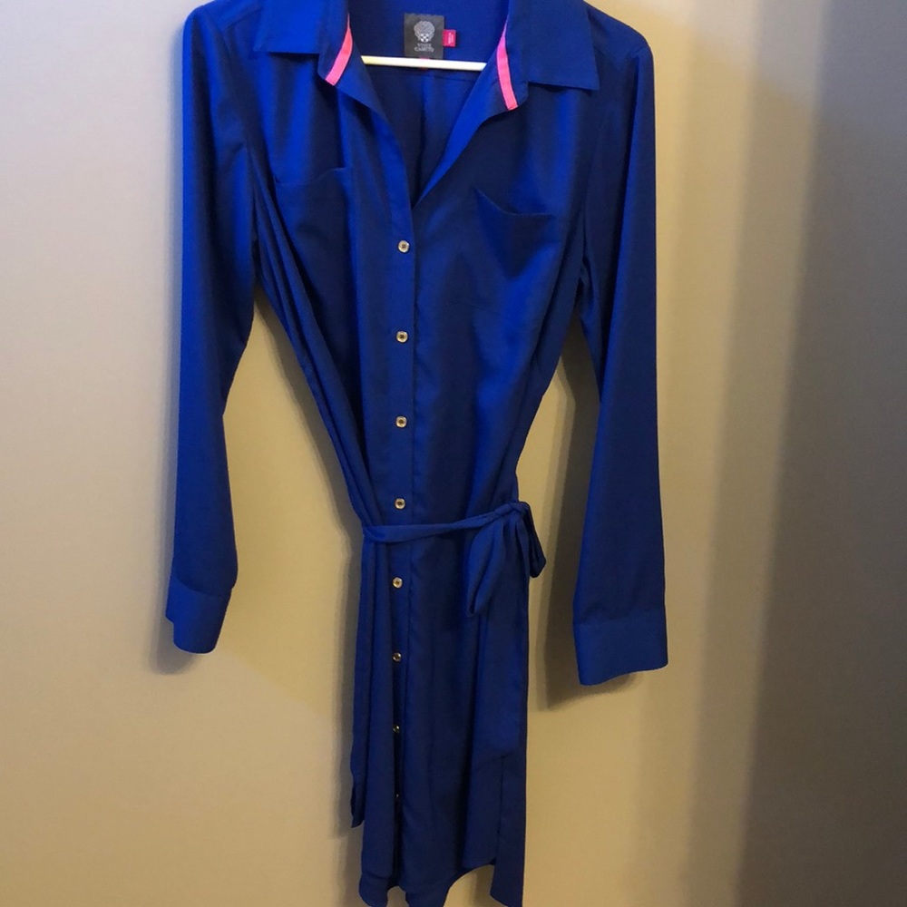 Vince Camuto Button Down Dress